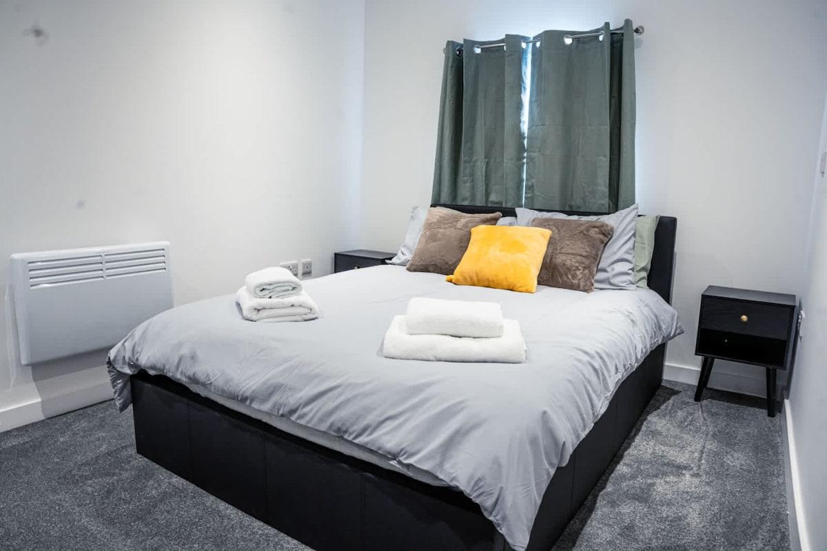 Modern 1BR Flat with Sofa Bed in Hull City Centre