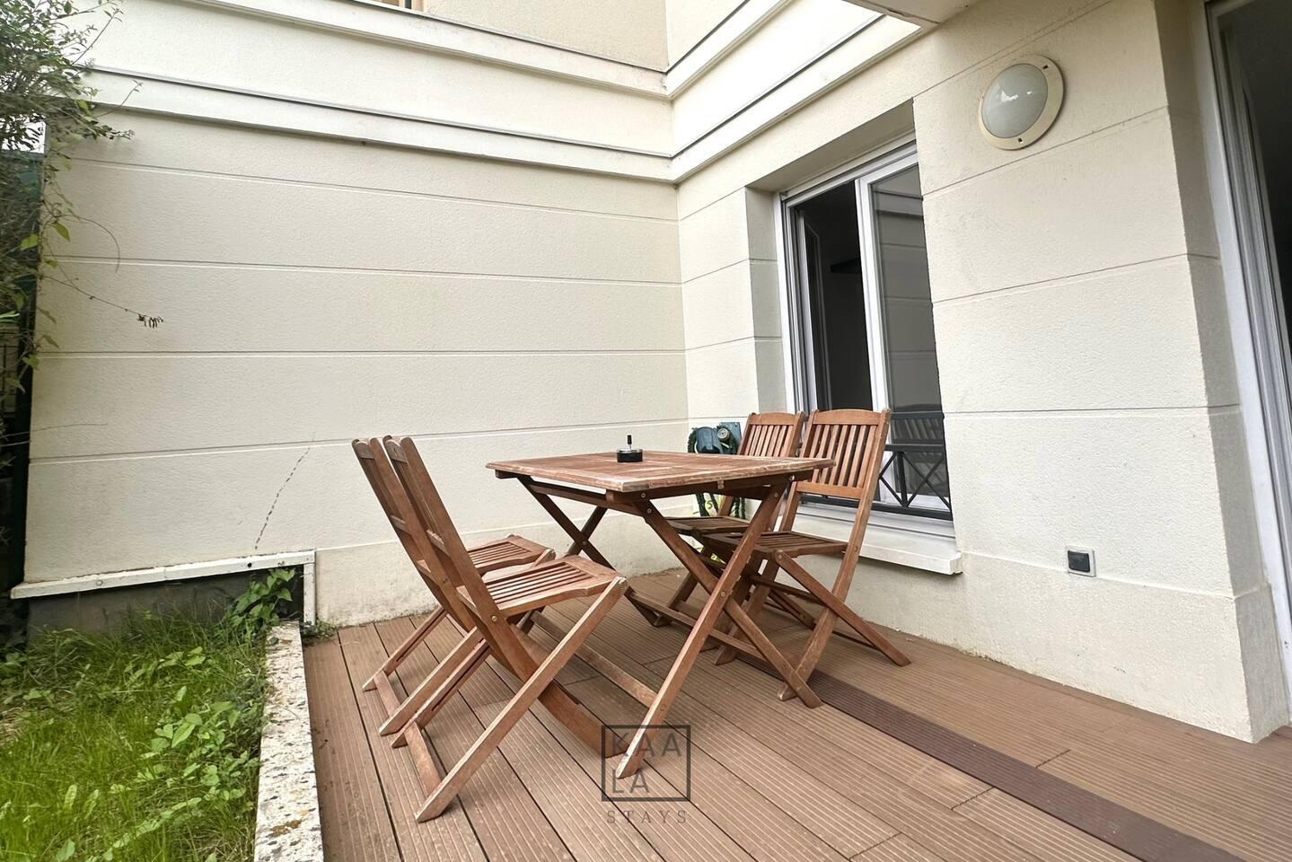 Apt spacieux Paris-Disneyland | Garden + Parking2