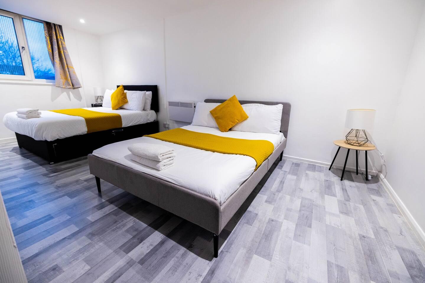 3 bedrooms flat-8 people-freeparking-wifi-babycot4