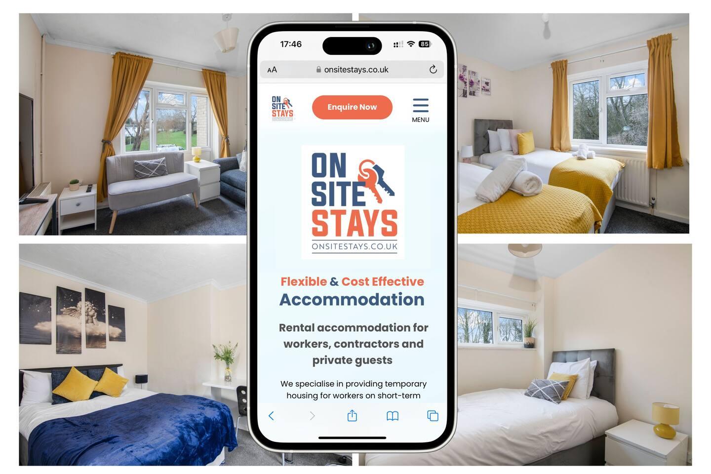 Contractors 4 Bed with Parking