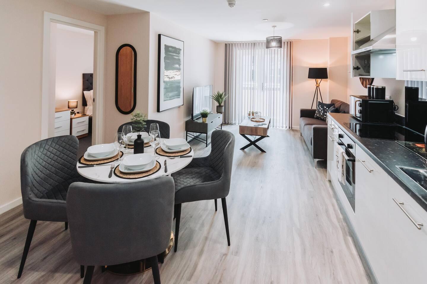 New Apartment nr Manchester Ctre Ideal sport/Gigs2