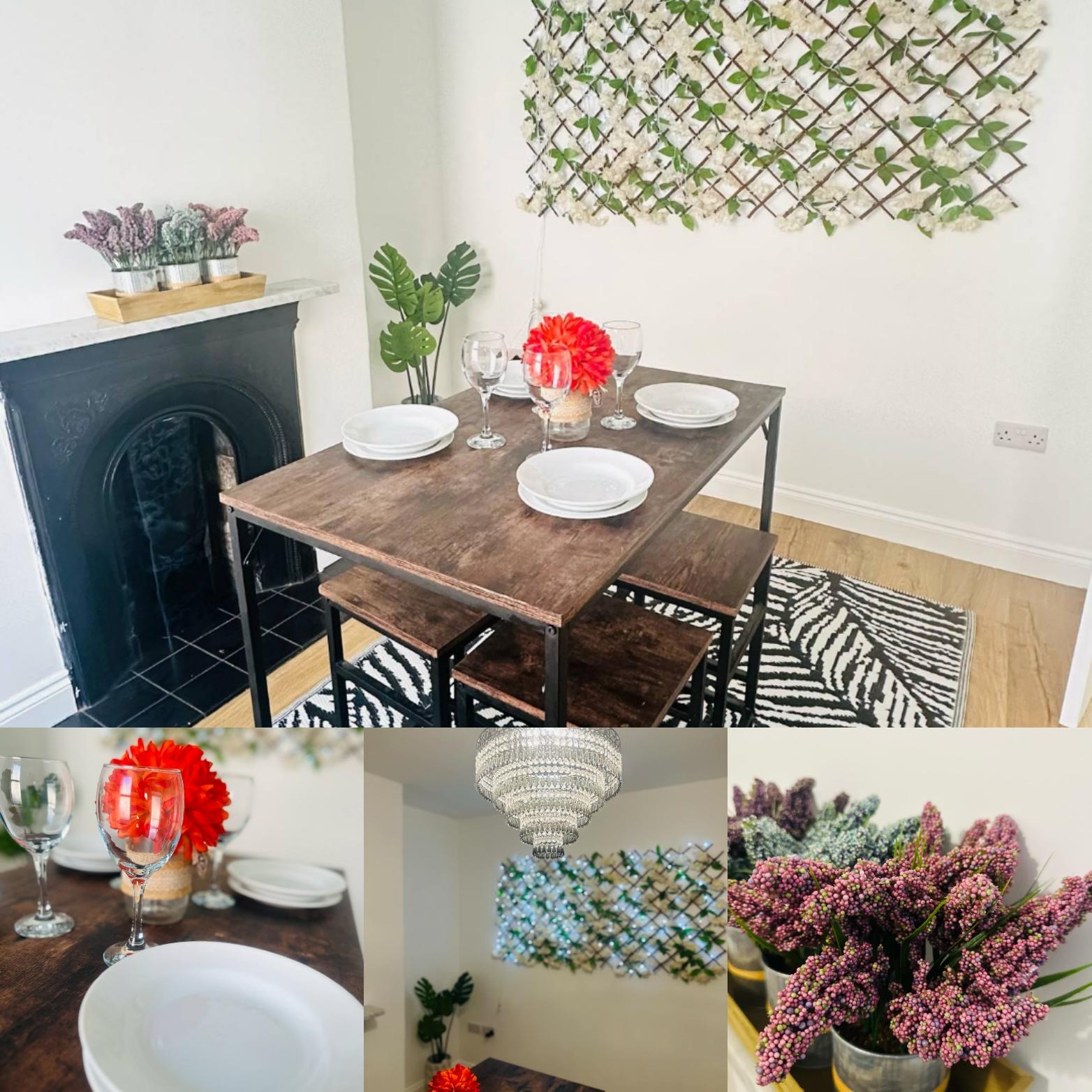 Modern 2 bedroom free parking+10mins walk to city4