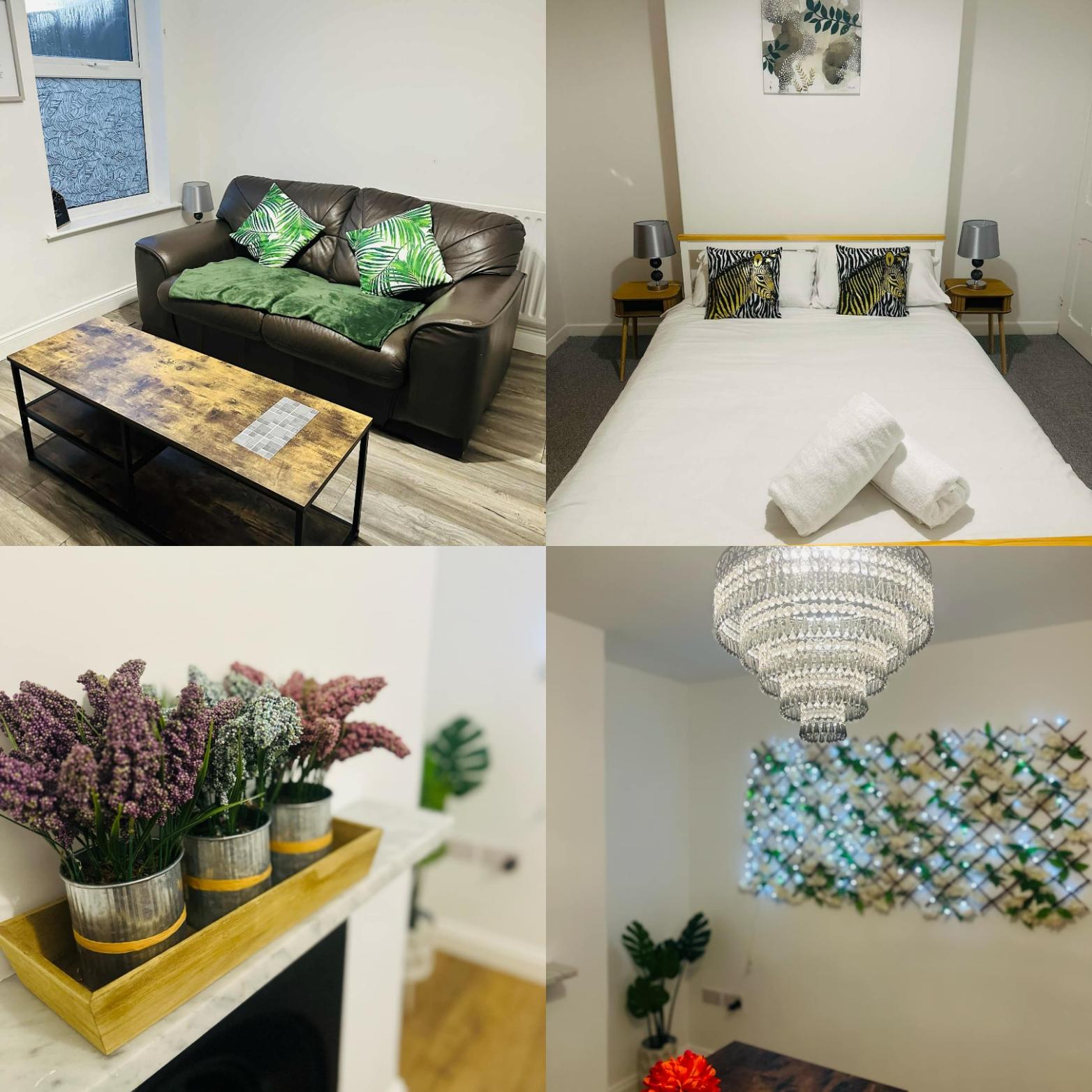 Modern 2 bedroom free parking+10mins walk to city1