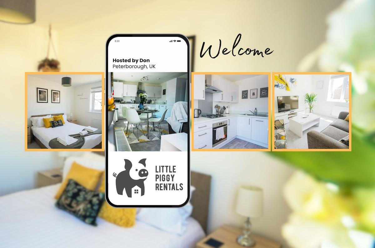 Central 2BR Flat | 2 x Parking, Quiet, Modern Stay1