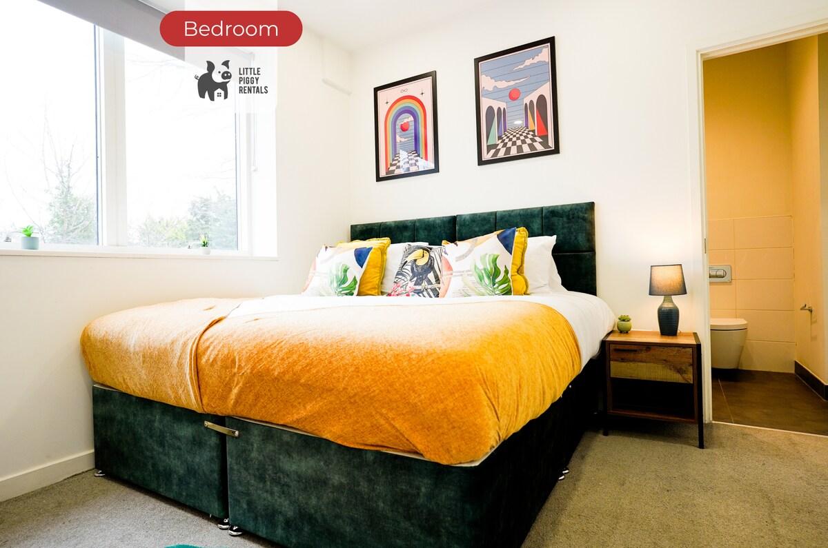 Central Modern 2br Apt. w/ Gym & Parking2