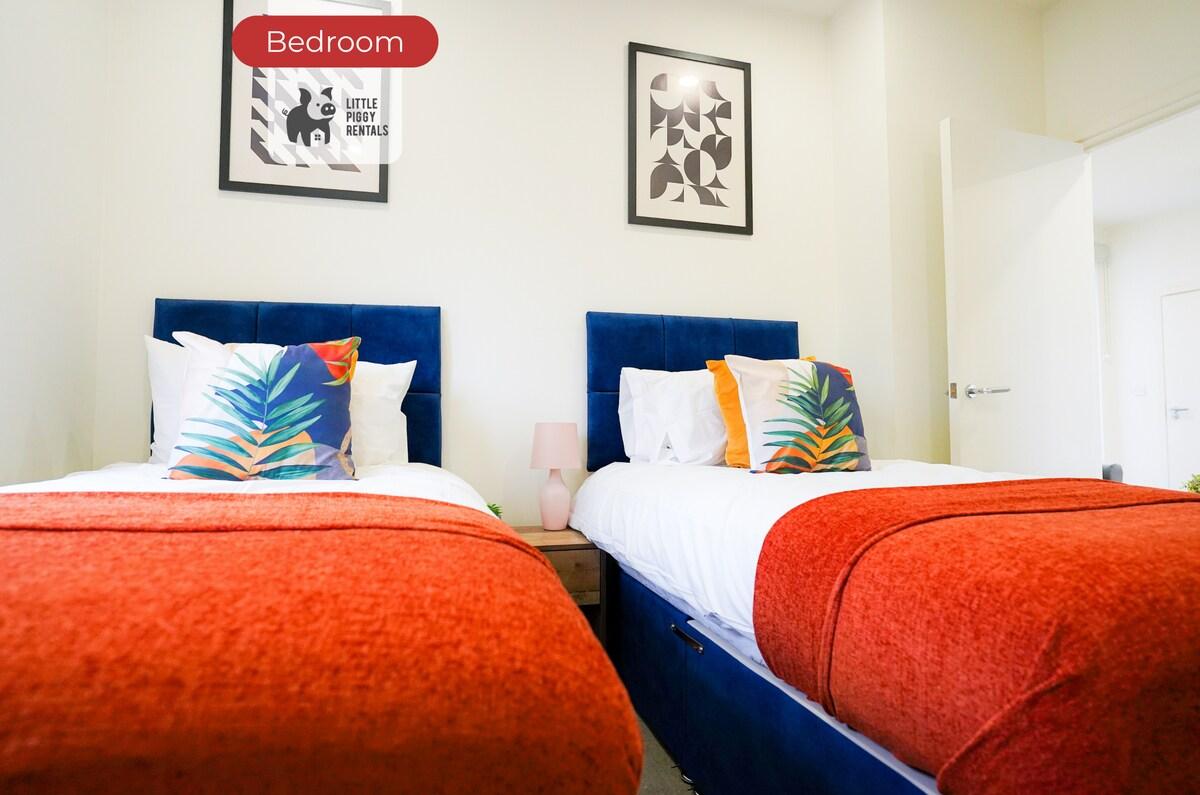 Central Modern 2br Apt. w/ Gym & Parking5