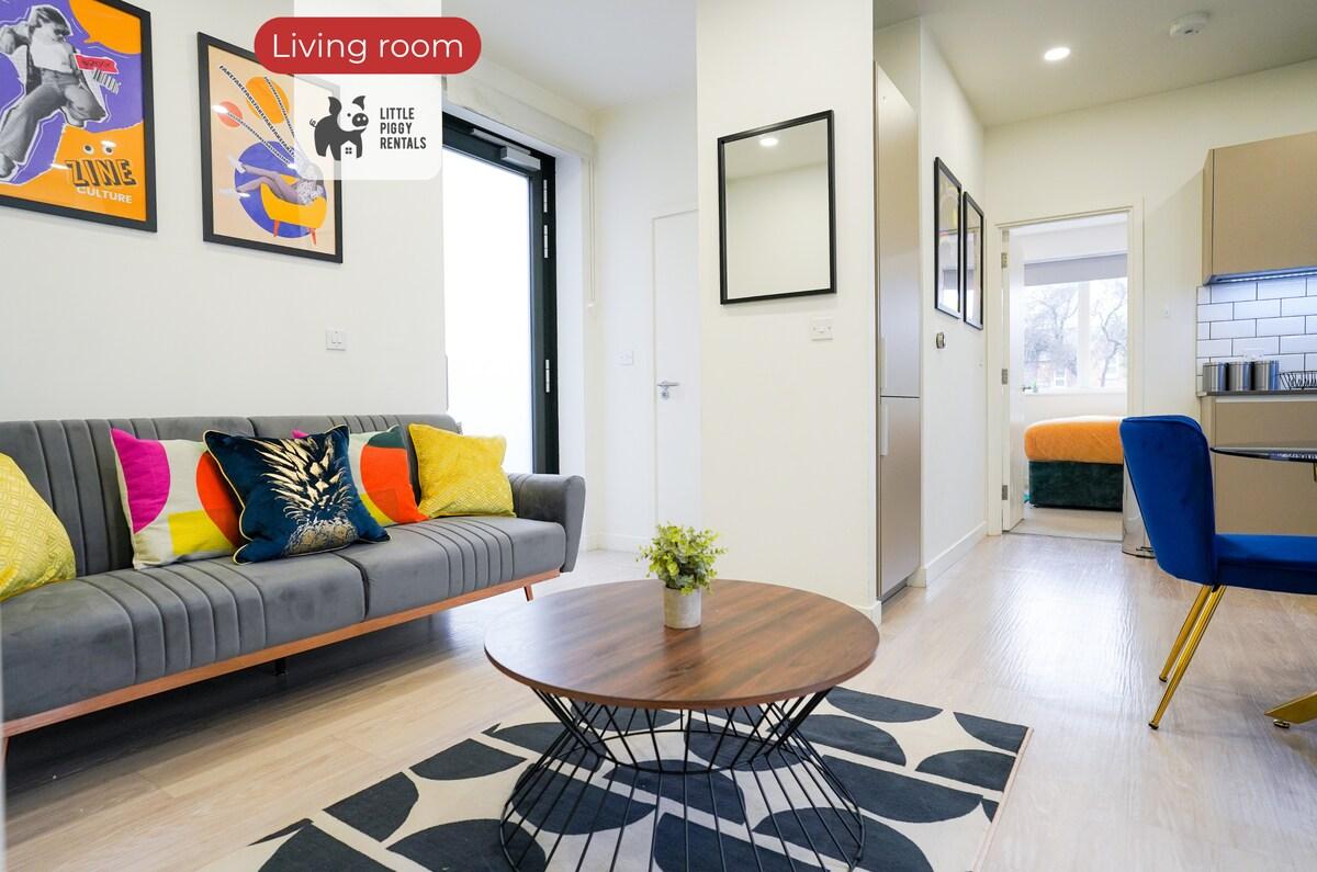 Central Modern 2br Apt. w/ Gym & Parking6