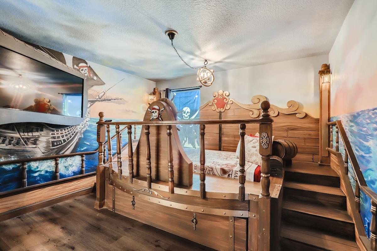 Awesome 8BR Villa by Disney | Pool/Theater/Arcade