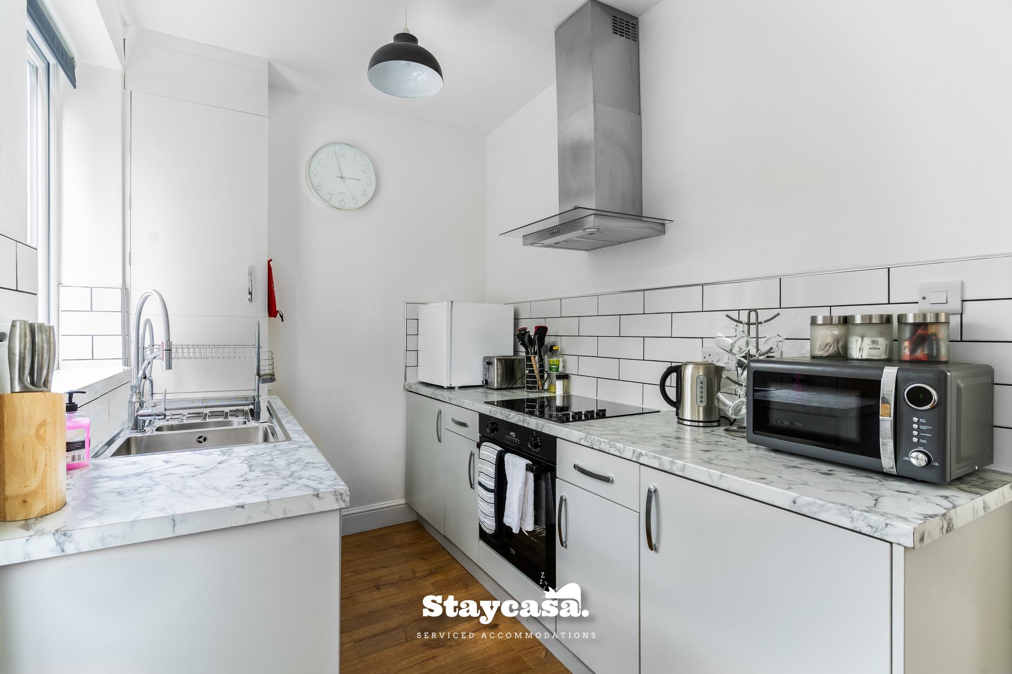 Spacious 2BR Home w/ Garden | 2-Min Walk to Town3