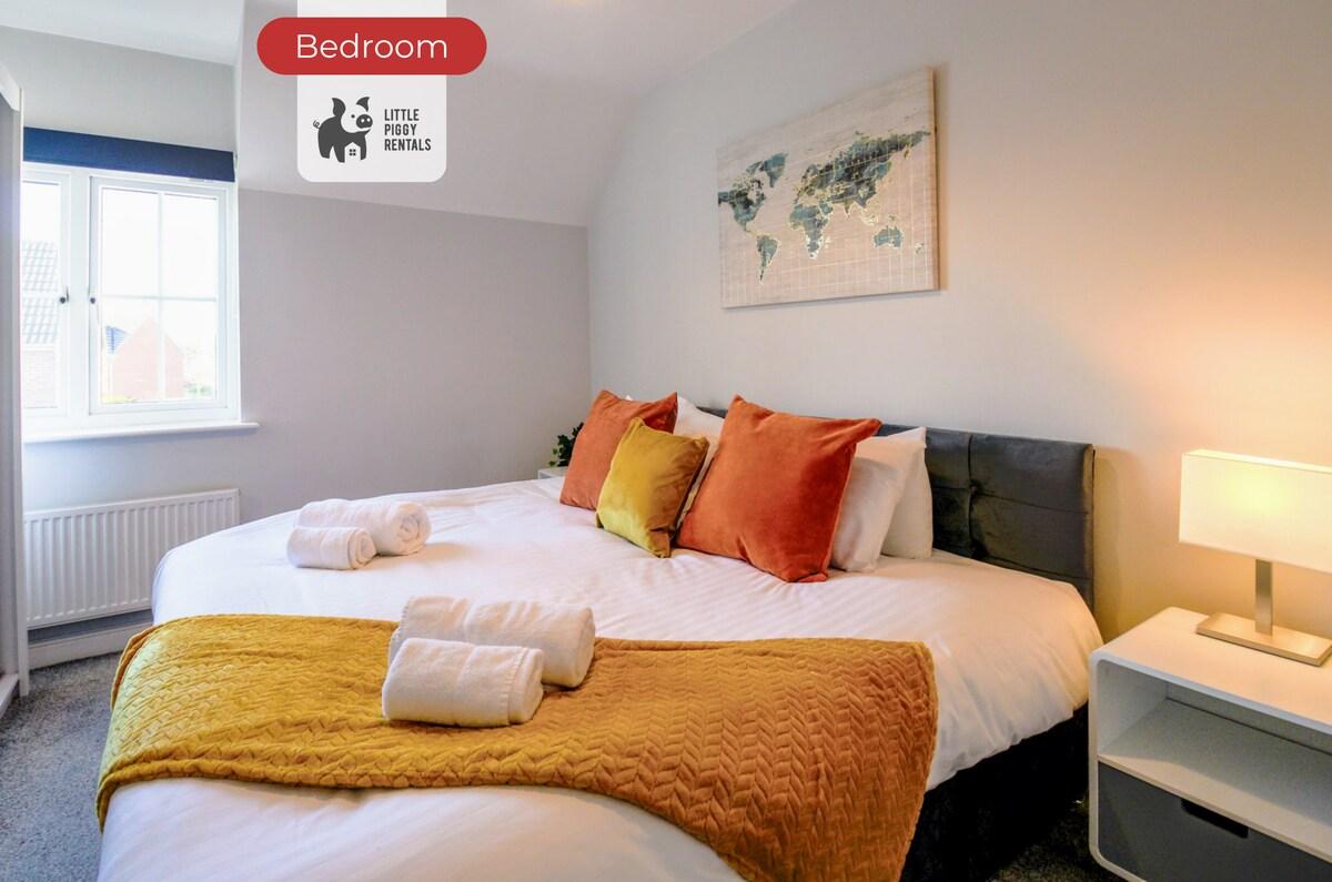 Spacious 2br Family Apartment w/ Wi-Fi (Sleeps 5)2