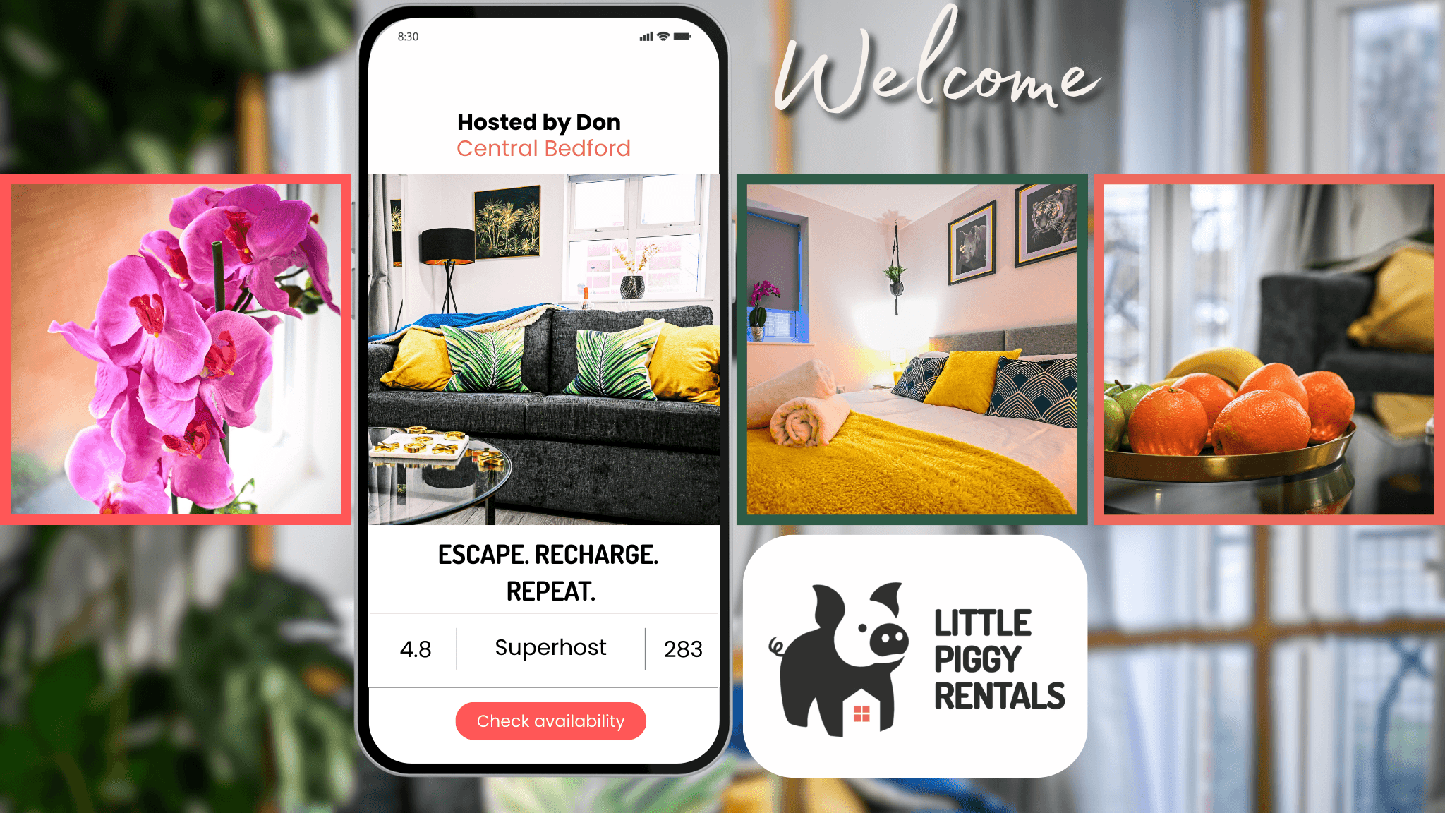 Central Balcony Flat | Long-Stay | WiFi | Parking