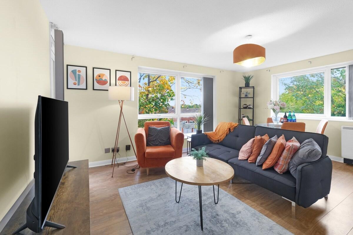 Modern 2-Bed Apt. with Parking – Broadlands Court4