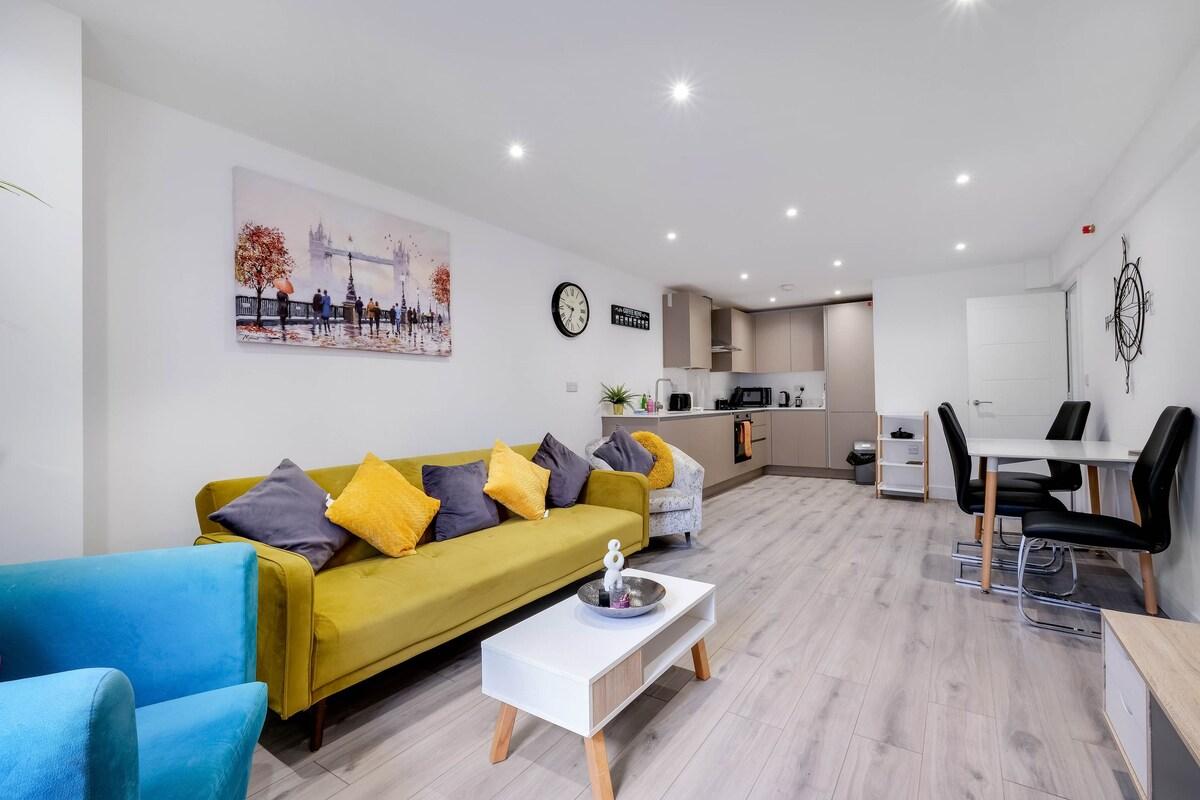 Modern 2 Bedrooms Apt. 05 Town Centre Camberley2