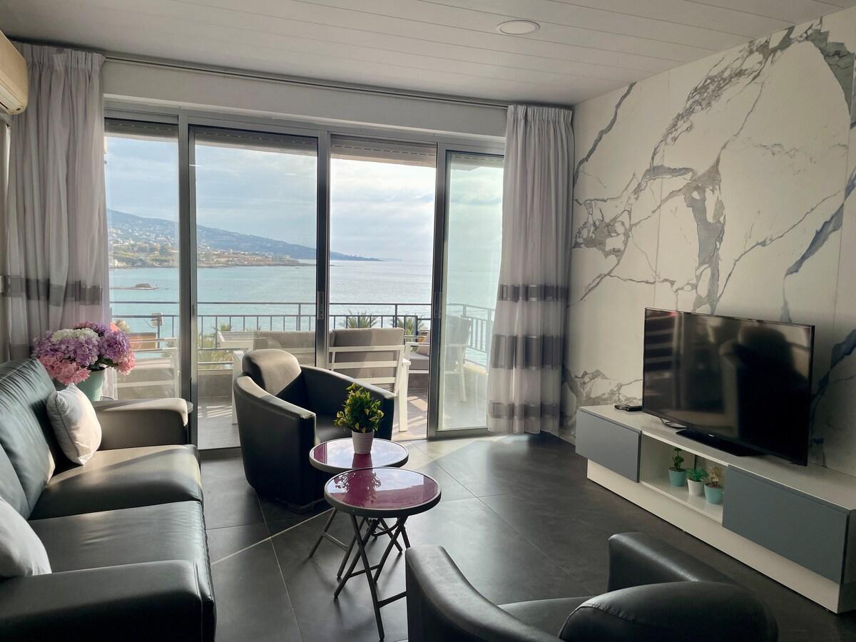 Modern Sea-View Stay | Sawary Resort Batroun