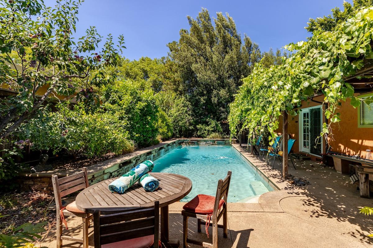 Central Location | Home w/Pool 5 min UC Davis & DT