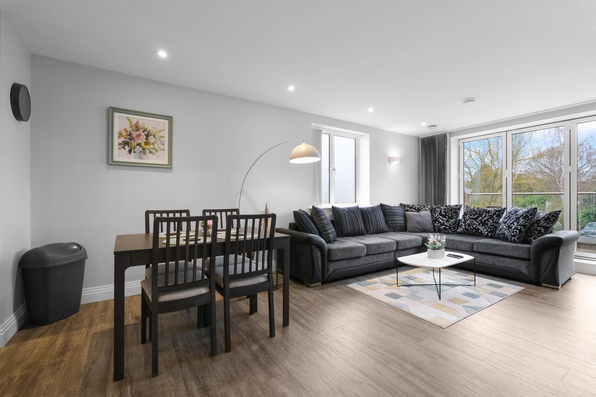 The Isleworth 2BR 2BA with Gated Parking Balcony2