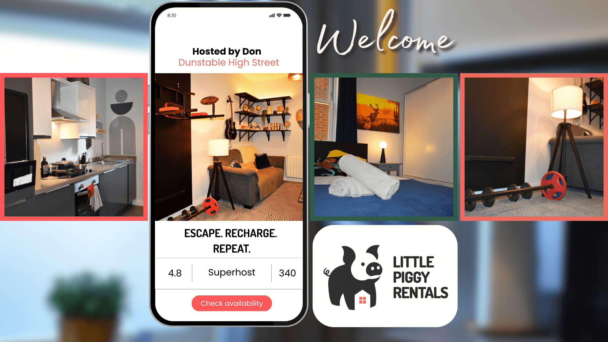 Charming 1-Bed with Private Parking & Full Bath