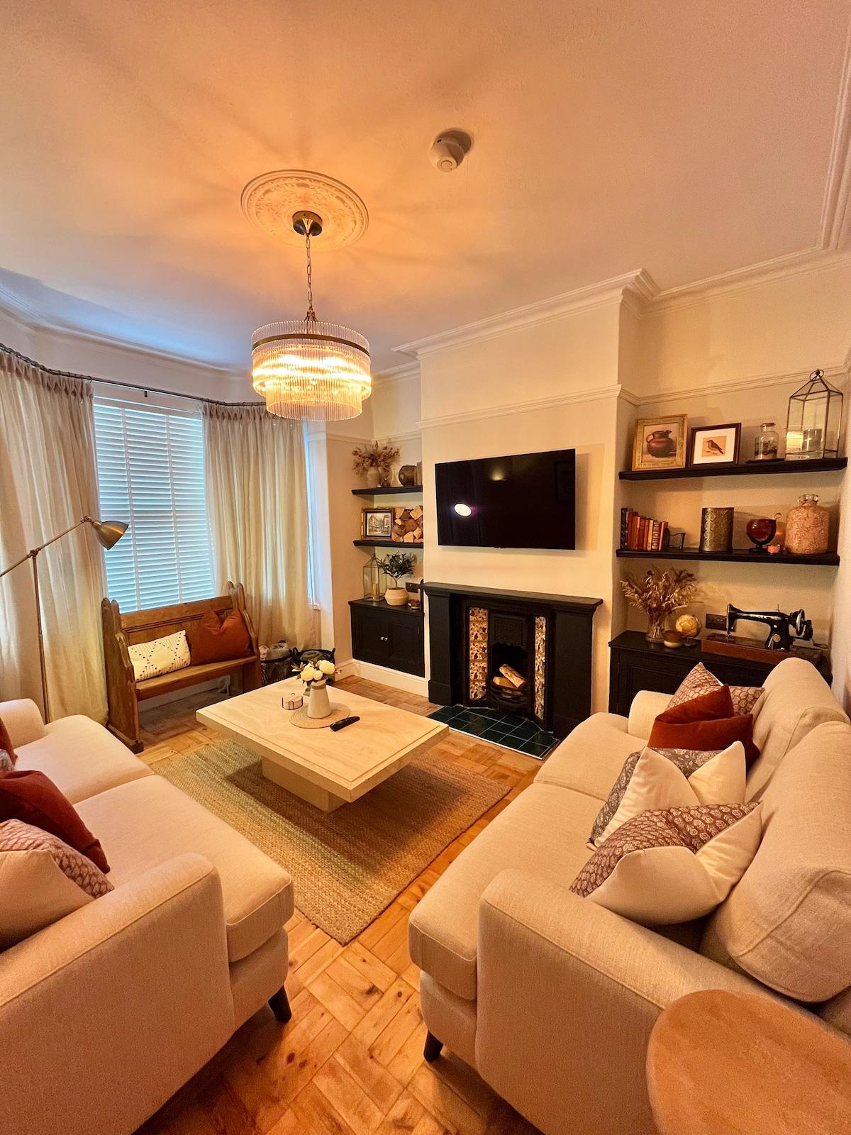 Chester Gem: Charming 3BR Home with Garden