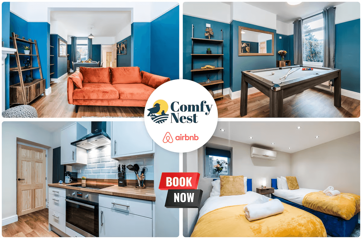 4BR Comfy Nest Flexible Renting Northampton
