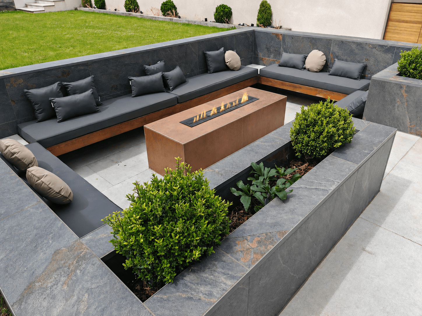 Modern Luxury House Pool Cinema Steam Rm Games Bar4