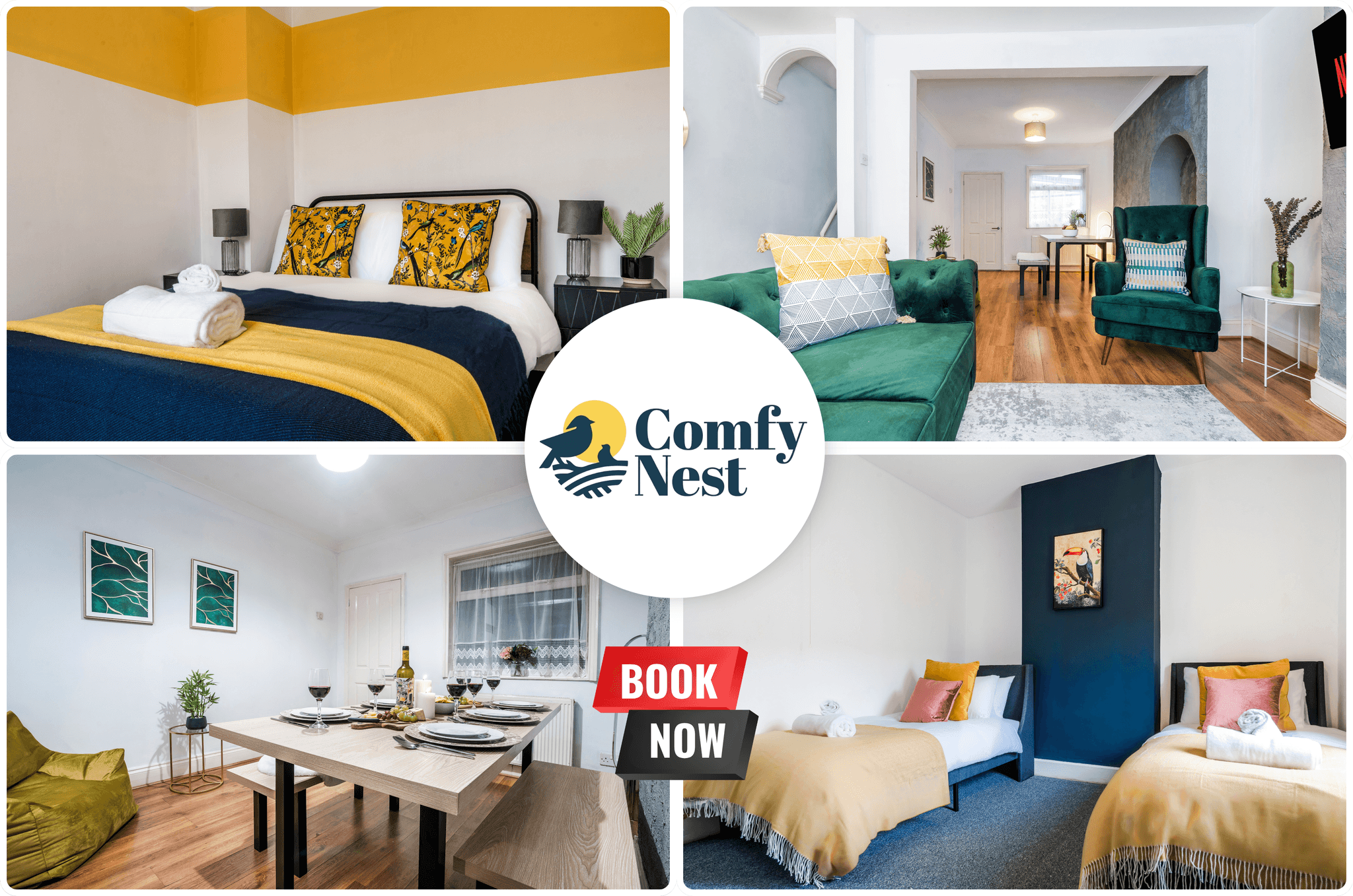 3BD By Comfy Nest Contractors Stay Northampton