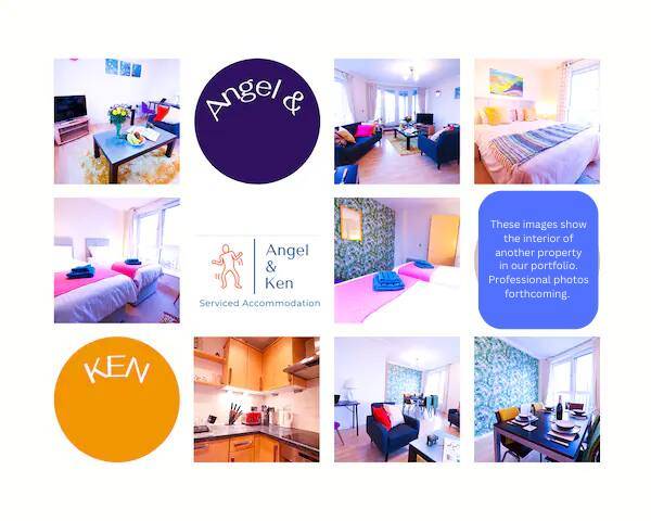 Angel and Ken Serviced Accommodation - 3 Bed House | up to 40% off Monthly Discount