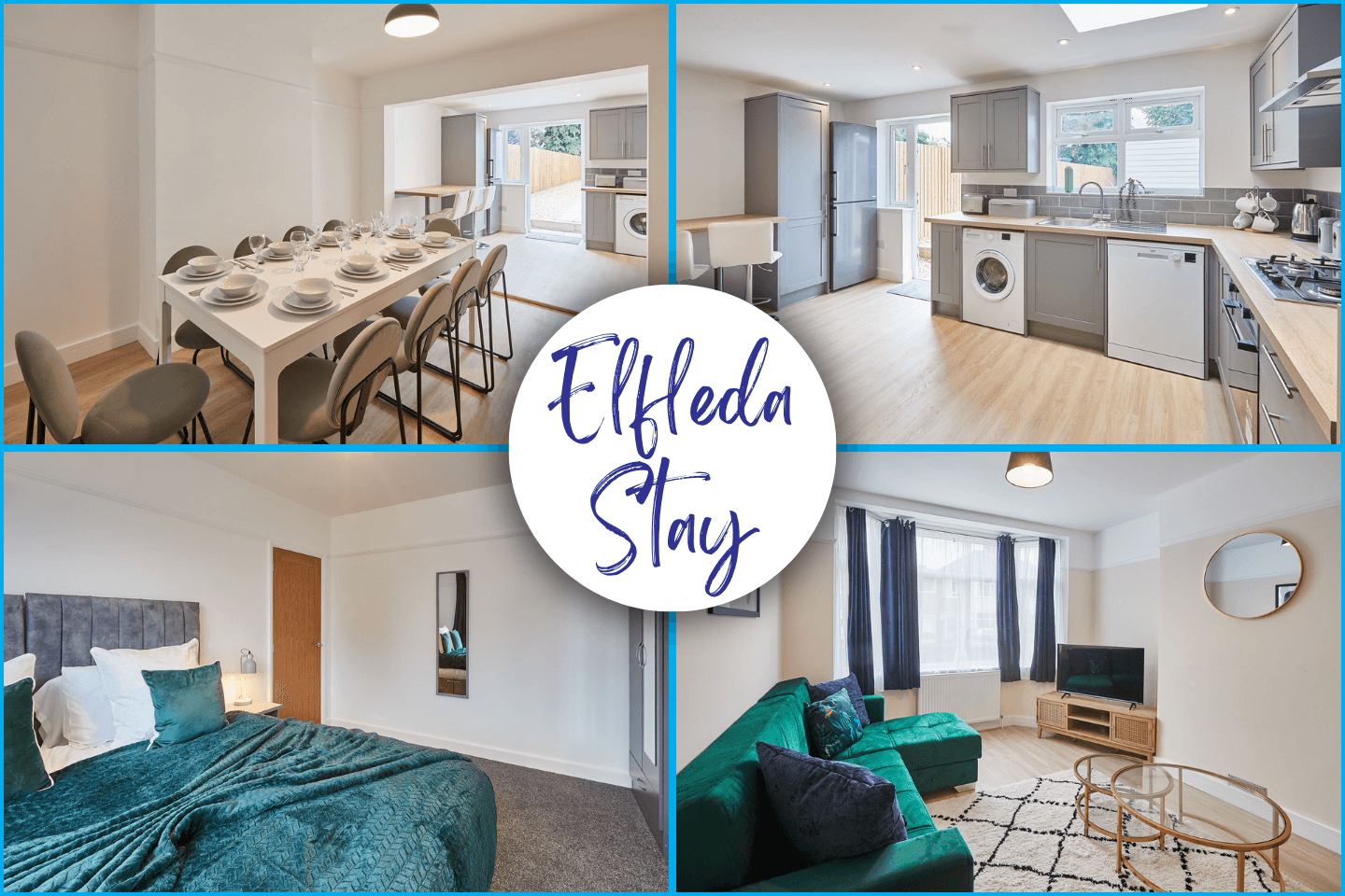 Elfleda Stay | Modern 5 bedroom house in Cambridge