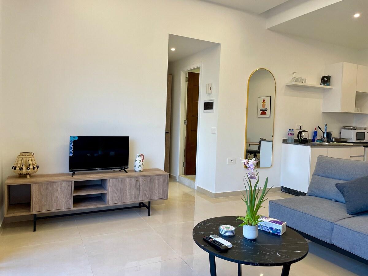 Bright City Flat with Balcony Views | Mar Mikhael5