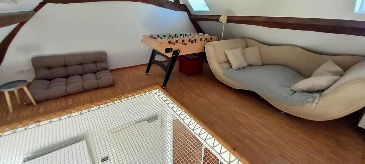 Cosy Eco Loft • 3BR/3BA, Balcony • High-speed Wifi5