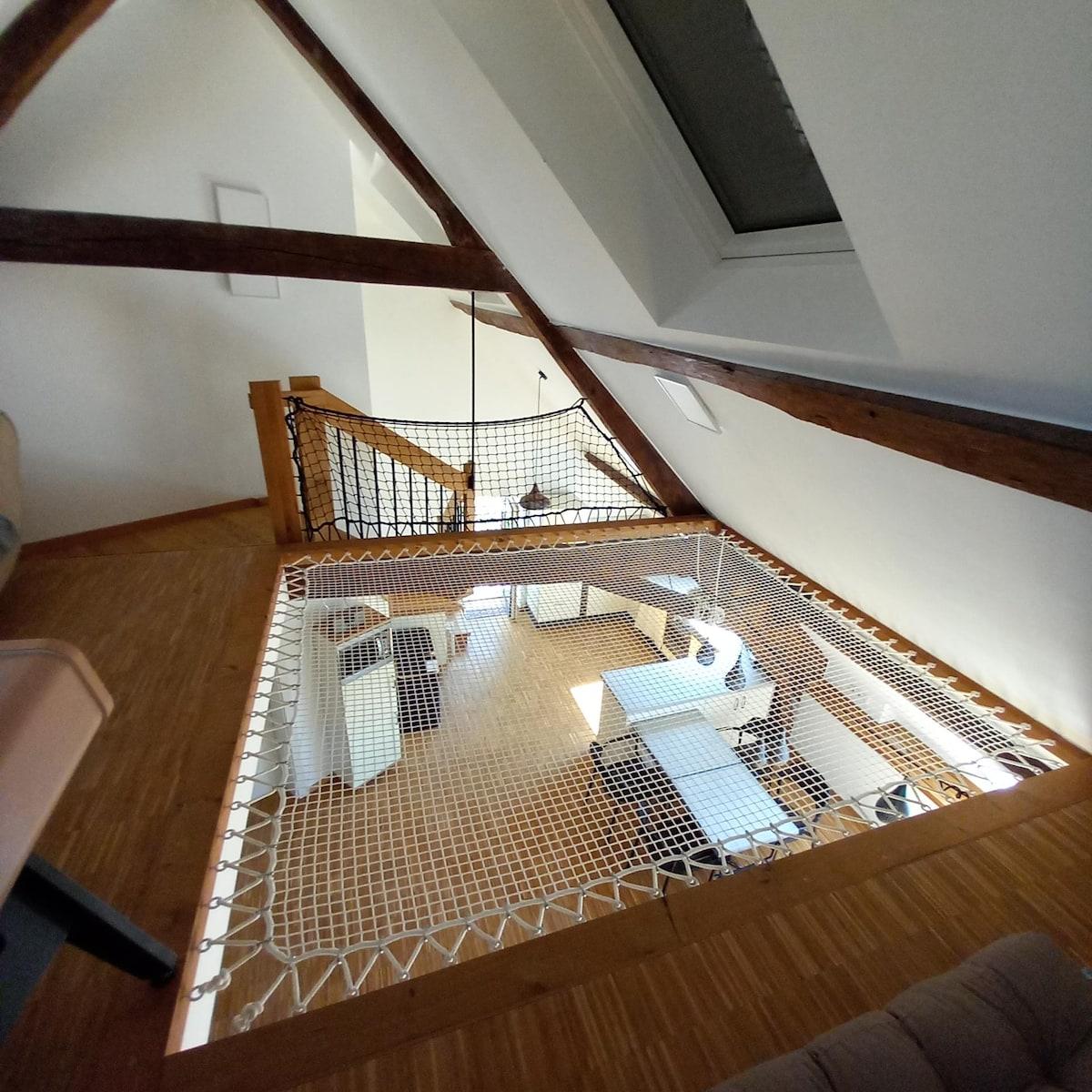 Cosy Eco Loft • 3BR/3BA, Balcony • High-speed Wifi6