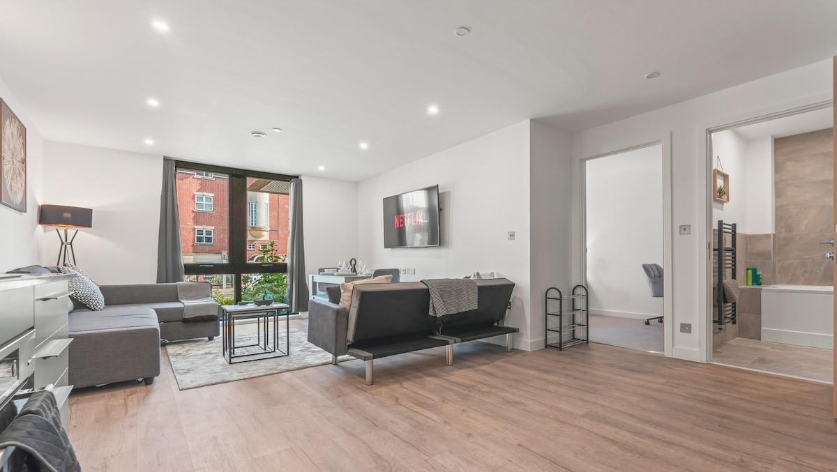 Stylish City Centre Flat Gym Access6