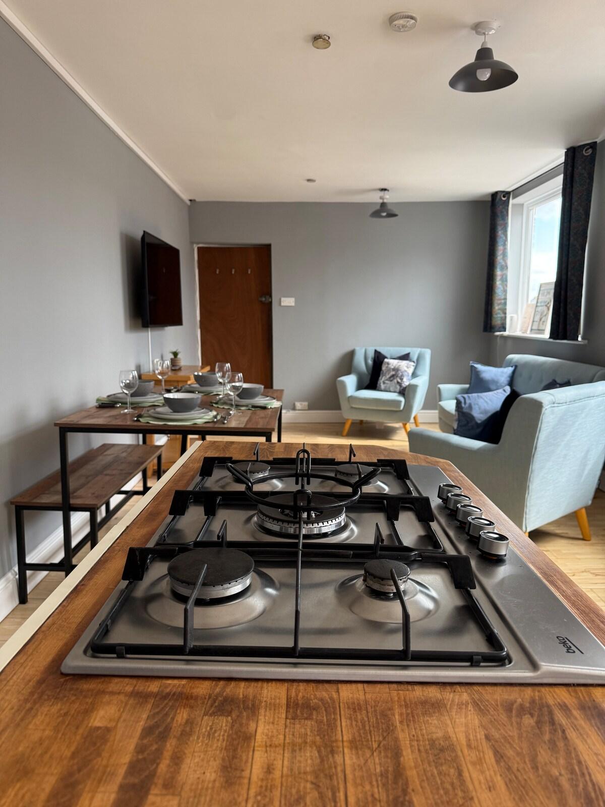 Sea View Flat - 3Bed2Bath in Central Whitley Bay5