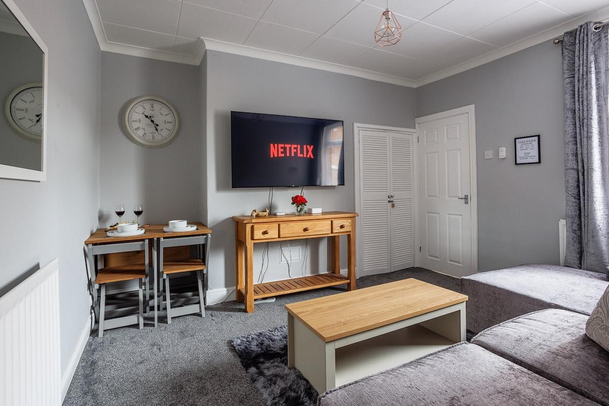 Modern 2BR House in Bedlington | Free Parking3